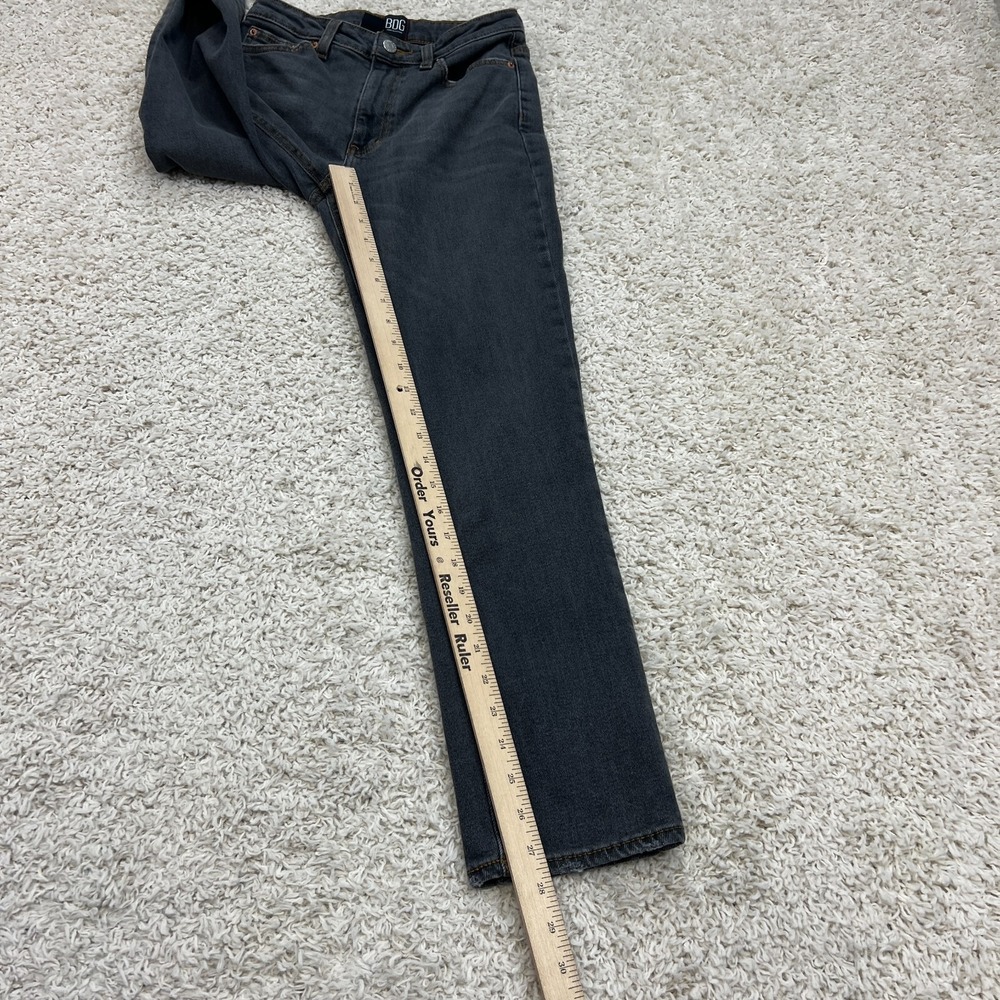BDG Urban Outfitters Jeans Womens 27 Black Denim Girlfriend High Rise Stretch - Picture 3 of 13